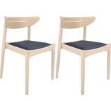 Hammel Furniture Esszimmerstuhl »Findahl by Jacob«, 2 St., 2er Set, Massivholz, gepolsterte Sitzfläche, versch. Farbvarianten