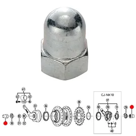 Shimano Shimano Hutmutter Y31414010 BR-IM40