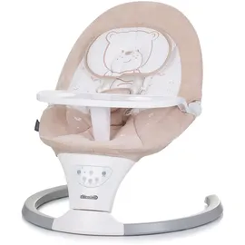 Chipolino Babywippe Lera Musik, Sicherheitsgurt, Kissen, Fernbedienung, Timer beige