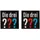 Mono-quick Mono Quick Die drei Logo Set, Applikationen, Mehrfarbig