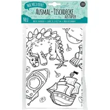 Jeka Papier Und Spielwaren Mal Mich Bunt Ausmal-Tischdecke Entdecker