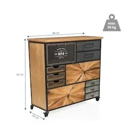 hjh living Sideboard CONTINENTO XL