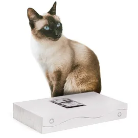 Canadian Cat Company Kratzbrett 42 x 23,5 x 7 cm weiß