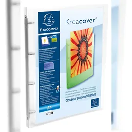Exacompta Ringbuch DIN A4 20 mm Transparent 12 St.