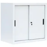 Lüllmann Aktenschrank 80 x 45 x 75 cm weiß