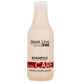 Stapiz Sleek Line Total Care Shampoo 300 ml Shampoo für trockenes und glanzloses Haar für Frauen