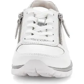 Gabor Sneaker Low Damen Weiß/Silber 41