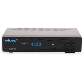 Ankaro ANK DSR 2100 mit PVR, Full HD, Digitaler Satelliten Receiver, DVB-S2, HDMI 1080p