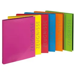 Veloflex Zeugnisringbuch VELOCOLOR® 4144301, farbig sortiert Zeugnisse, A4 4000225061127 Veloflex 12 Stück