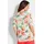 GOLDNER Kurzgröße: Cityshirt mit floralem Muster in bunt / gemustert), | Gr.: 24