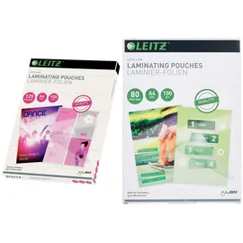 Leitz Laminierfolien glänzend 80 mic,