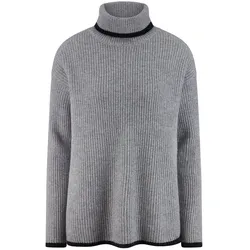 Rollkragen-Pullover include grau, 36