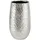 Boltze Vase Lajos Silber, 31 cm, Blumentopf, Metallic-Optik, 5339500