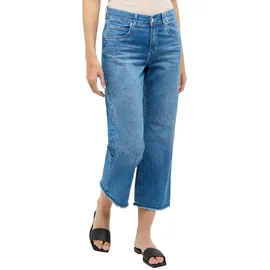 Angels Linn Boho Jeans mit weitem Bein in Blau-D34 / L24