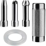 Ersatzteile Sahnespender, Sahnesiphon, aus Edelstahl, Sahnebereiter