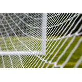 Netsportique Fußballtor Weiß 7,32 x 2,44 x 0,8 x 2 m