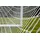 Netsportique Fußballtor Weiß 7,32 x 2,44 x 0,8 x 2 m