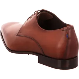 Floris van Bommel Schnürschuhe in cognac - 7,5