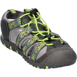 CMP Kids SAHIPH Hiking Sportliche Sandale, Grau-Limettengrün (Graffite-Lime Green), 40 EU