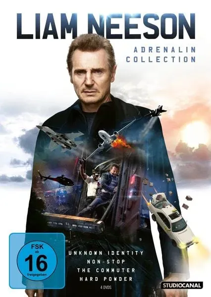 Preisvergleich Produktbild Liam Neeson Adrenalin Collection [4 DVDs]