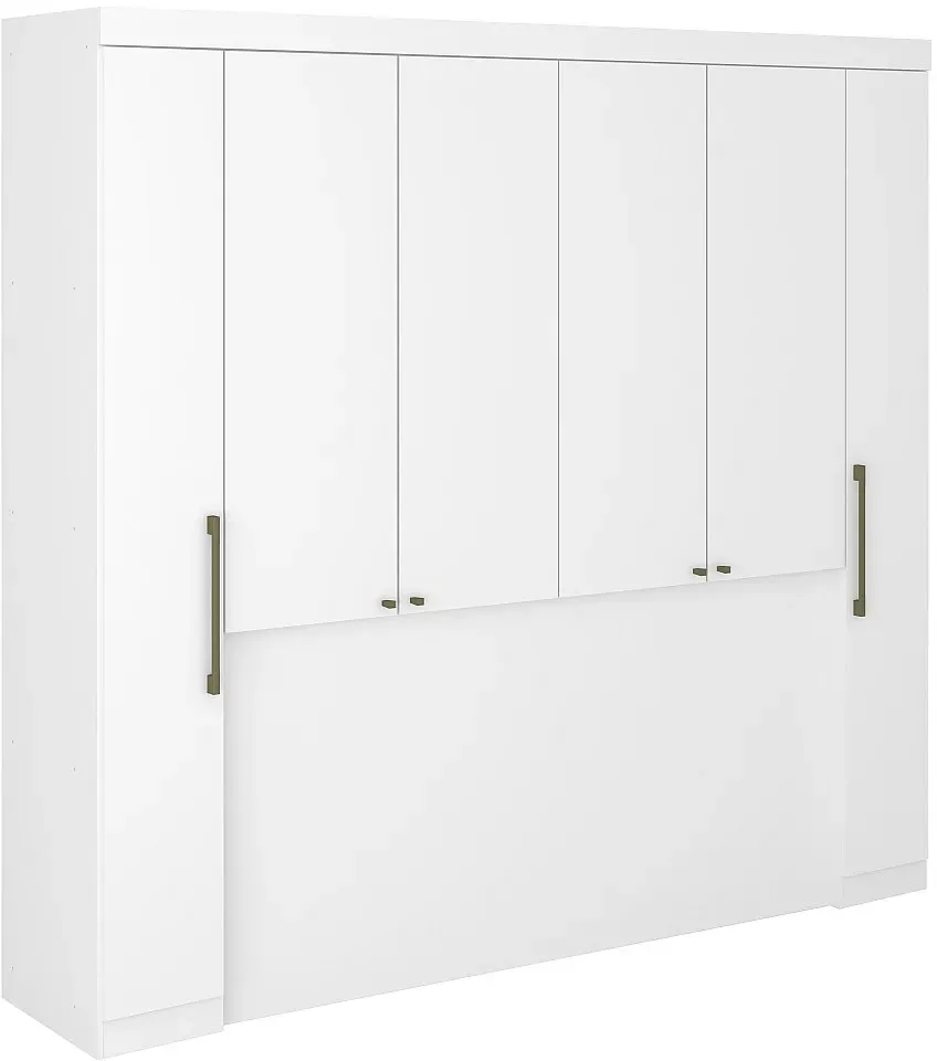 Bettüberbau - 206 cm - Weiß - ANTERO