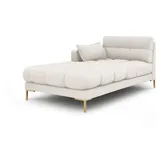 Micadoni Chaiselongue, Creme, Textil, 102x75x185 cm, Hergestellt in Europa, Wohnzimmer, Sessel, Relaxliegen