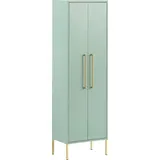 MÖBELPARTNER Badschrank Sarah 146637 mint 46,2 x 30,1 x 154,7 cm