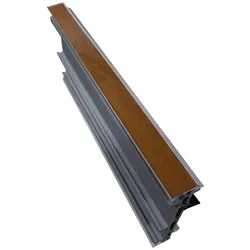 Meeth Verbreiterungsprofil, Kunststoff (PVC) - braun