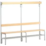 Sypro Umkleidebank 150 x 0 x 0 cm Grau