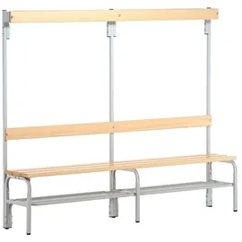 Sypro Umkleidebank 150 x 0 x 0 cm Grau