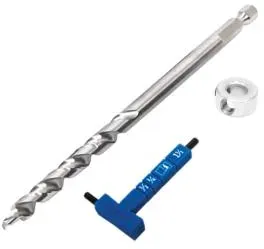 Kreg Easy-Set Micro-PocketTM Stufenbohrer inkl. Messlehre