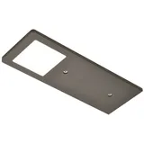 SO-Tech - Domus Line led Aluminium Unterbauleuchte fyn se d-motion (190 x 70 mm, 12V, 5W, 2700–6000 k, Micro12, schwarz)