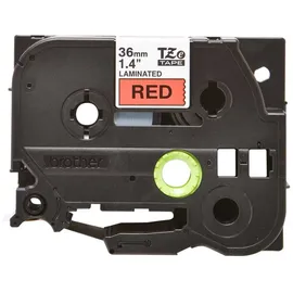 Brother TZe-461 24mm rot auf weiß