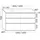 Burgbad Lin20 Waschtischunterschrank 160,2 x 48,7 x 90 cm Silber