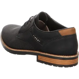 Rieker Schnürschuh Herren Schwarz 46
