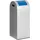 VAR Wertstoffsammler WSG 55 R 60 l Silber