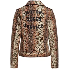 Queen Kerosin Sweatjacke Motor Queen Service mischfarben XS