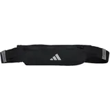 Adidas Unisex Adult Running Belt Waist Bag Black/Reflective Silver