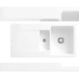 Villeroy & Boch Siluet 60 R weiß alpin + Handbetätigung