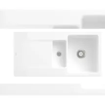 Villeroy & Boch Siluet 60 R weiß alpin + Handbetätigung