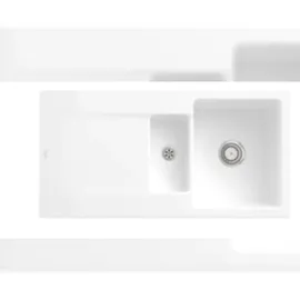 Villeroy & Boch Siluet 60 R weiß alpin + Handbetätigung
