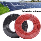 Solarkabel Solarleitung 4mm2 schwarz reines Kupferkabel Photovoltaik 1m