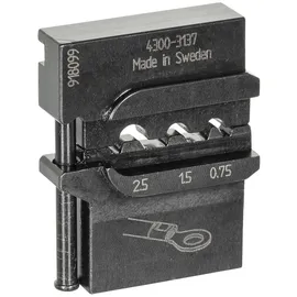 Gedore Modul-Einsatz für unisolierte Kabelschuhe 0,5-2,5/4-6