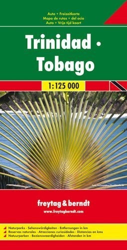 Freytag & Berndt Autokarte Trinidad  Tobago. Trinite  Tobago  Karte (im Sinne von Landkarte)
