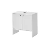 BASIC by Balculina Waschbeckenunterschrank Kairo 60 x 60 cm Weiß