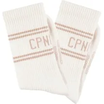 Copenhagen Studios Langsocken 2er Pack Weiß/Taupe 43-46