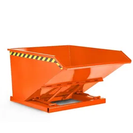 R+R INDUSTRIETECHNIK Rr Industrietechnik Muldenkipper Typ Rtk-50 830x1450x780mm 500dm3 Ral 2004 Reinorange