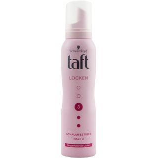 Schwarzkopf Taft Schaumfestiger Locken Langanhaltende Locken Halt 3, 150 ml