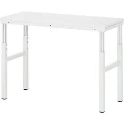Basis-Arbeitstisch Serie E, Schichtstoffplatte 1200 x 900mm