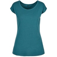 Build Your Brand Damen BB013-Ladies Wide Neck Tee T-Shirt,